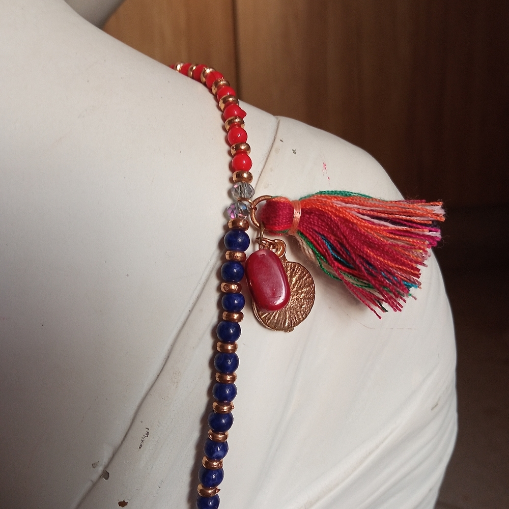 Long Tassel Necklace - Picture 5 of 14